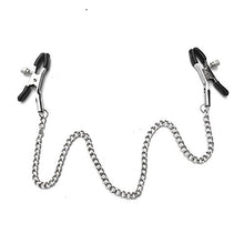 Load image into Gallery viewer, SM Bondage Kit Toy Under Bed Restraint System Sex Toy Leather Spanking Paddle Hand Slapper with Nipple Clamps Chain Nipple Clips Nipple Jewelry Nipple Toys
