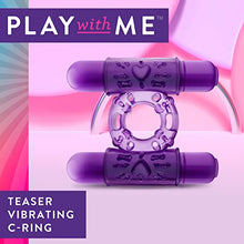 Load image into Gallery viewer, Blush Double Vibrating Couples Cock Ring (Purple)
