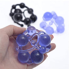 Load image into Gallery viewer, LSCZSLYH Jelly Anal Tail Plug Beads for Beginner Flexible Stimulator Butt Best Adult Toys Men Women Couple Gay Plastic (Color : Random Color)
