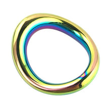 Load image into Gallery viewer, Stainless Steel Metal Cock Ring Metal Penis Ring,Made of Curved Stainless Steel Arc Ringand Polished Without Edges Colorful
