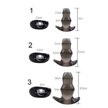 Load image into Gallery viewer, BESUFY Adult Body Health Sax Toys Tool,3Pcs Silicone Hollow Butt Insert Anal Plug Men Women Dildo Stimulation Sex Toy White
