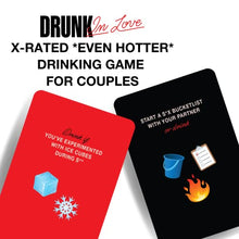 Load image into Gallery viewer, DRUNK IN LOVE: X-Rated *Even Hotter* Adult Drinking Card Game for Couples
