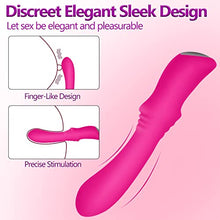 Load image into Gallery viewer, G-Spot Vibrator, Dildo Vibrator with 9 Powerful Vibrations Modes, Rechargeable Quiet Vibrating Powerful Vibrators Adult Sex Toy Gift (Pink)
