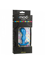 Load image into Gallery viewer, Doc Johnson Mood - Naughty 2 - Silicone Anal Plug - Small - 3.4 in. Long and 0.9 in. Wide - Tapered Base for Comfort Between The Cheeks - Small - Blue
