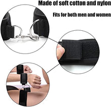 Load image into Gallery viewer, Bed Restraint Kit for Couples Under King Bed Restraints for Adult Couples Bondaged Kit Tie Down Straps Sex Resistant Set for Adult Women Submissive Bondaged Restraints Sex Set Hand and Legs Sweater AA
