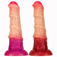 Load image into Gallery viewer, 8.66&quot; Huge Knot Horse Dildo Realistic Female Dildo Toy, Thick Anal Dildo Butt Plug Dildo with Suction Cup for Couples, Adult Silicone Dildo Anal Plug Toy (Purple)
