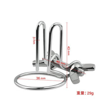 Load image into Gallery viewer, Adult Male Metal Penis Dilator Training Stimulator. Prostate para Masturbation Massager Cock Plug Urethral Catheters Sounds Sex Toy for Men Male Unisex Gay
