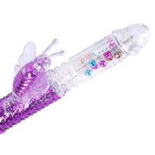 Load image into Gallery viewer, Thrusting G Spot Telescopic Sucking Vibrator Butterfly Toy Rose for Women Clitoralis Rotating pleasurable Heat stimulating Dildo Silicone Vibrating Training Sex Toys Couples
