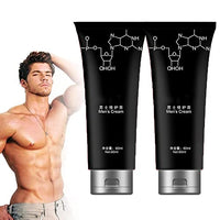 Men's Energy Strength Massage Cream, Men's Massage Cream Sexual Enhancement Erection Cream, Delay Cream for Men Longer Sex, Sex Delay for Me, Care Delay Performance Boost Strength (2PCS)