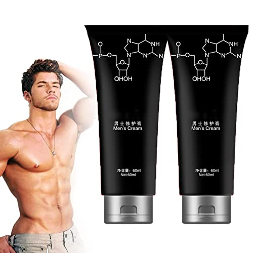Men's Energy Strength Massage Cream, Men's Massage Cream Sexual Enhancement Erection Cream, Delay Cream for Men Longer Sex, Sex Delay for Me, Care Delay Performance Boost Strength (2PCS)