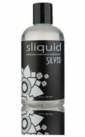 Sliquid Silver Silicone Lube Glycerine & Paraben Free - 8.5 oz Bottle