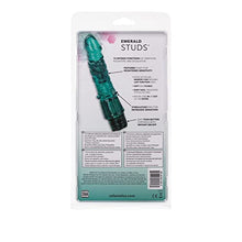 Load image into Gallery viewer, California Exotics Emerald Studs Multi-Function Stimulator, Arouser, 7&quot;
