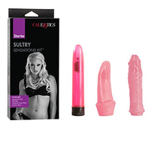 Load image into Gallery viewer, California Exotics Sultry Sensations Vibrator and Sleeves
