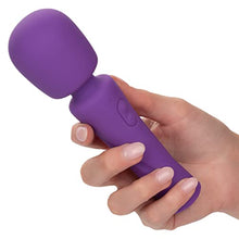 Load image into Gallery viewer, CalExotics Stella Liquid Silicone Wand Massager  Premium Rechargeable Flex Vibrator  Sex Toy for Women Purple
