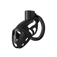 Load image into Gallery viewer, LOCKINK Male Chastity Cage Lightweight Cock Cage Device Sex Toys for Man with 3 Sizes Rings and Invisible Lock (Black)
