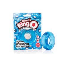 Load image into Gallery viewer, Screaming O Ringo Biggies - Blue with Free Bottle of Adult Toy Cleaner
