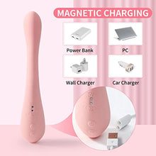 Load image into Gallery viewer, Adult Sex Toys Vibrator for Women - 2in1 Vibrating &amp; Sucking G Spot Vibrators, Flexible Clitoral Stimulator Dildo with 9 Modes Vibrating Massager for Couples Sex Play
