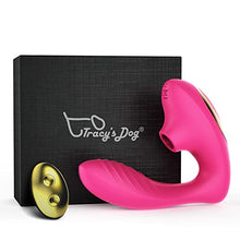 Load image into Gallery viewer, Tracy&#39;s Dog Clitoral Sucking Vibrator for Clit G Spot Stimulation, Adult Sex Toys with Remote Control for Women and Couple, Vibrating Stimulator with 10 Suction and Vibration Patterns(OG Pro 2)
