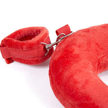 Load image into Gallery viewer, THAT NIGHT Adult Pillows Round Tied Hands Leggings Bondage Women Handcuffs Bondage Bundled Hands Toy ?Accessory Cosplay Red
