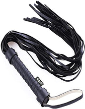 Load image into Gallery viewer, RIDIN 33&quot; Leather Horse Whip - Whip Crop for Horses - Equestrian Horse Crop - English Whip Leather Horse Whip
