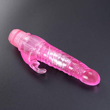 Load image into Gallery viewer, HEALLILY 1pc Rabbit Vibrator Flexible Simulation Electric Clitoris Massager G-spot Massager Dildo for Couple
