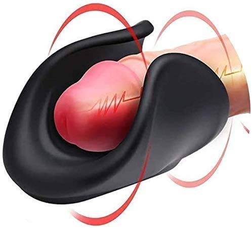 Penis Training Vibrator Male Masturbator, Penis Glans Stimulation Sex Toys for Men, 10 Vibrations for Glans Ejaculation Training, Stem Training Vibrator Adult Sex Toys Male Pleasure Extend Stamina