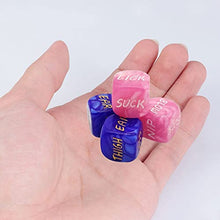 Load image into Gallery viewer, Small Dice Set Game Dice Game Dice 16Pcs Dice Game for Adult Couples Romantic Role Playing Dice Adult Games Dices for Lovers Dice Game Domestic Dice Game Entertainment Dice
