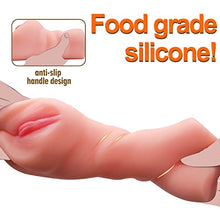 Load image into Gallery viewer, Ohiele Lifelike Male Masturbator Adult Realistic Pussy Sex Toy with 3D Realistic Vagina Texture and Tight Anal Silicone Soft Touch Portable Deep Throat Sex Stroker for Men Masturbation (Standard)
