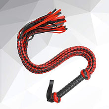 Load image into Gallery viewer, Adult Games Sexy Whip Hand- Woven Leather Toy Sexy Lash Bondage Sex Products Toy Sexy Toy- Sex Whip
