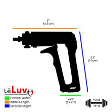 Load image into Gallery viewer, LeLuv Ultima Men&#39;s Enlargement Vacuum Pump Red Bundle with Gauge and Soft Black TPR Seal 12 x 1.75 inch Cylinder
