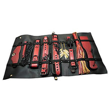 Load image into Gallery viewer, Adult Sex Toys The Traveler Restraint&amp;Bondage Kit Red
