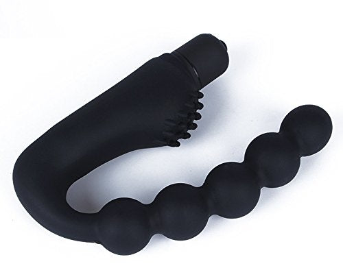 AIFOSTER Adult Massage Beads Toys Vibrating Vagina Healthy Anus Sports Apparatus (Black)