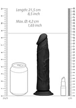 Load image into Gallery viewer, Dong Without Testicles 8&#39;&#39; / 20 cm - Black
