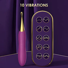 Load image into Gallery viewer, SVAKOM Penis Ring Vibrator Clitoral Vibrators 2 in 1 Male Ring for Couples Pleasure + SVAKOM Female Squirting Vibrators Clit G-Spot Dildo Nipple Stimulator
