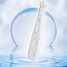 Load image into Gallery viewer, Anal Butt Plug Glass Anal Trainer Baseball Bat Clear Chrystal Pleasure Wand Anal Adult Sex Toy for Men Women Couples Masturbation (Medium)
