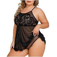 Load image into Gallery viewer, sex things for couples pleasure naughty for sex couples sex items for couples bsdm sets for couples sex restraint set Plus Size Lingerie for Women for Sex Naughty Play Black
