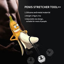 Load image into Gallery viewer, 6.17oz Metal Penis Stretcher Tool Adjustable Penis Physical Exercise Toys Penis Extender Device for Male
