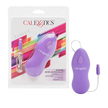 Load image into Gallery viewer, California Exotics Whisper Micro-Heated Bullet, Purple
