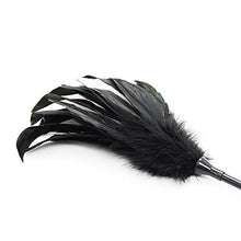 Load image into Gallery viewer, 2 in 1 Set Bondage Under the Bed Restraints System SM Sex Toy Ostrich Feather Tickler Whip Floggers Leather Paddle Hand Slapper Spanking Paddle Couples Role Game Play Fancy Dress Up Costume
