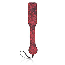 Load image into Gallery viewer, VENESUN Faux Leather and Lace Spanking Paddle, 12.6inch Sex Paddles for Adult BDSM Bondage Sex Toys
