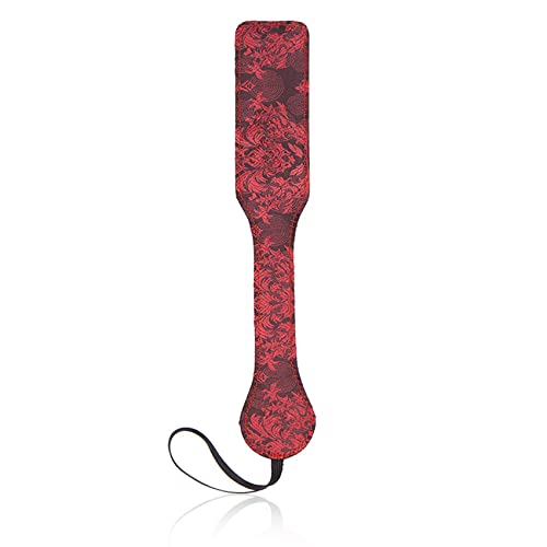 VENESUN Faux Leather and Lace Spanking Paddle, 12.6inch Sex Paddles for Adult BDSM Bondage Sex Toys