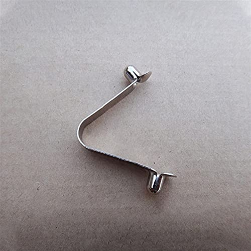 LF&LQEW 3pcs Metal Buckle 5/6/8/9/10mm Double Bead V-Shaped Shrapnel Positioning Marbles Elastic Steel Sheet Positioning Bead Spring (Size : 8mm)