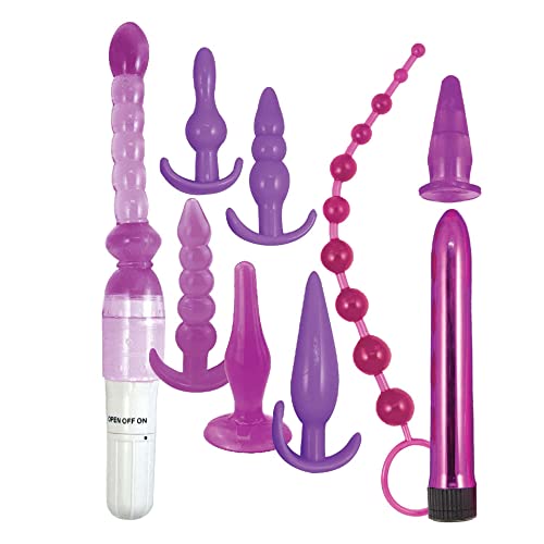 Purple Elite Collection Supreme Anal Play Kit - Purple