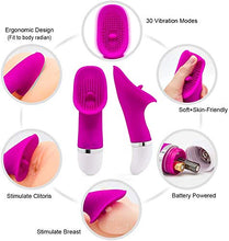 Load image into Gallery viewer, Tongue Licking Vibrator for Her G-spot and Clit, Rechargeable Clitoral Stimulator Tongue Licking G-spot Dildo Vibrator with 10 Modes, Sex Adult Sex Toy Games for Female Male Couples
