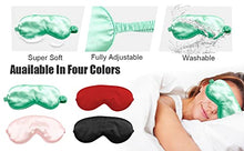 Load image into Gallery viewer, Soft Sleepy Blindfold with Fluffy Handcuffs for Men Women Cosplay (Green)
