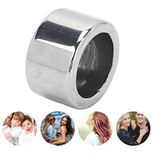 Load image into Gallery viewer, Terahertz Ring,Glossy Surfaces Simple Style Energy Stone Ring Relieve Fatigue Natural Energy Stone Ring for Men
