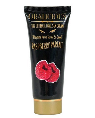 Oralicious: The Ultimate Oral Sex Cream, 2 oz. Tube - Raspberry