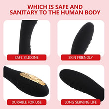 Load image into Gallery viewer, 1pc Vibrating Waterproof Silicone Sex Massager Anal Plug Massager Masturbation Toy
