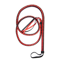 Load image into Gallery viewer, FHBWQY 190cm BDSM Horse Whip Plus Long Snake Whip Flirting Leather Whip Alternative Toy Pointer (Size : A)
