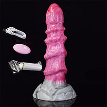 Load image into Gallery viewer, 8.07&quot; Vibrating Dildo Monster Silicone Dildo Anal Plug Toy, Remote Condrol Couples Dildo Vibrator Anal Dildo with Suction Cup, Realistic Flexible Dildo Adult Sex Toy
